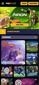 Winolot móvil pantalla 3